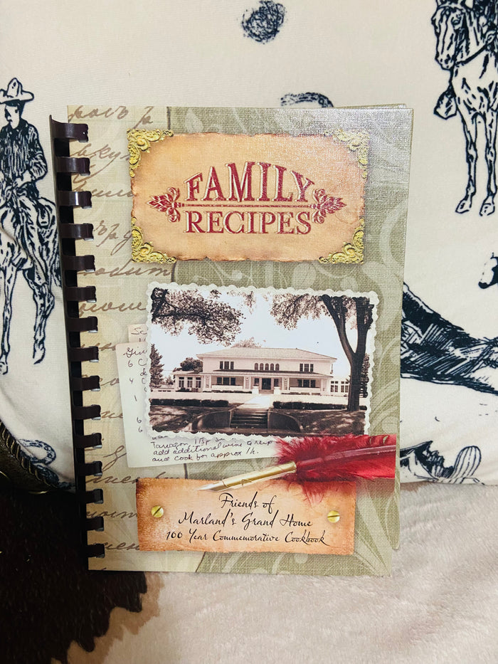 Vintage Ponca City Oklahoma Friends Of Marland Grand Home Cookbook - Deer Creek Mercantile