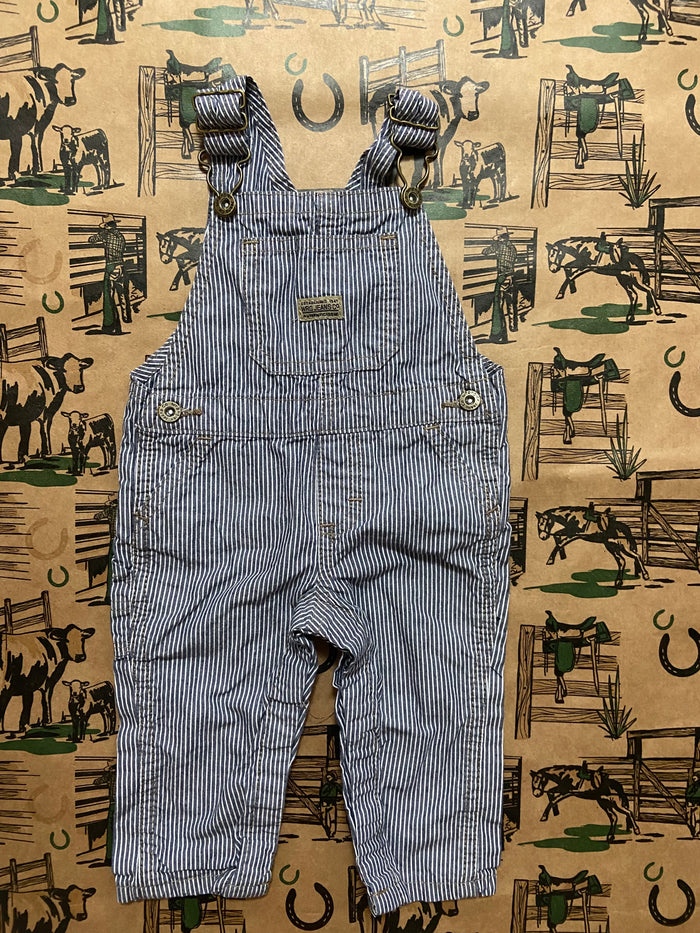 Vintage Wrangler Striped Baby Boys Overalls, 6-9 Months - Deer Creek Mercantile