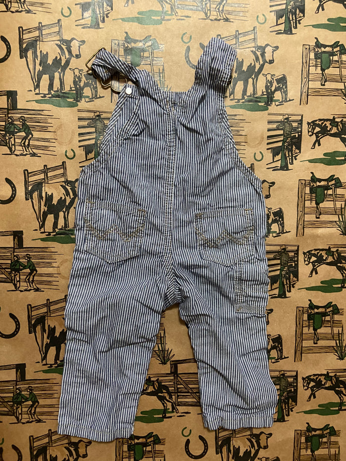 Vintage Wrangler Striped Baby Boys Overalls, 6-9 Months - Deer Creek Mercantile