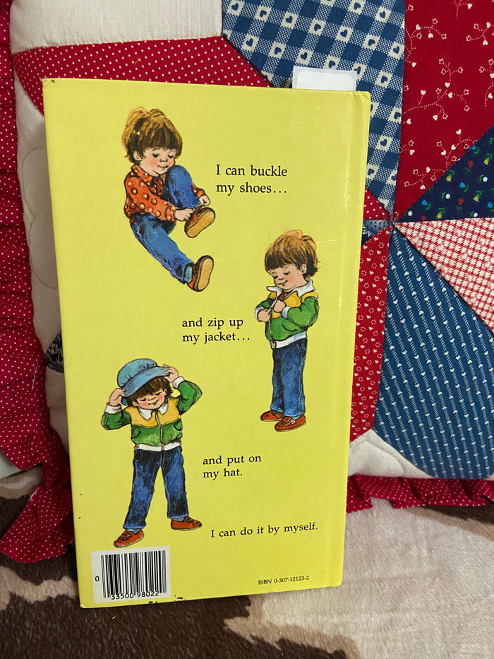 Vintage A Golden Sturdy Book, I Can Do It By Myself, 1981 - Deer Creek Mercantile