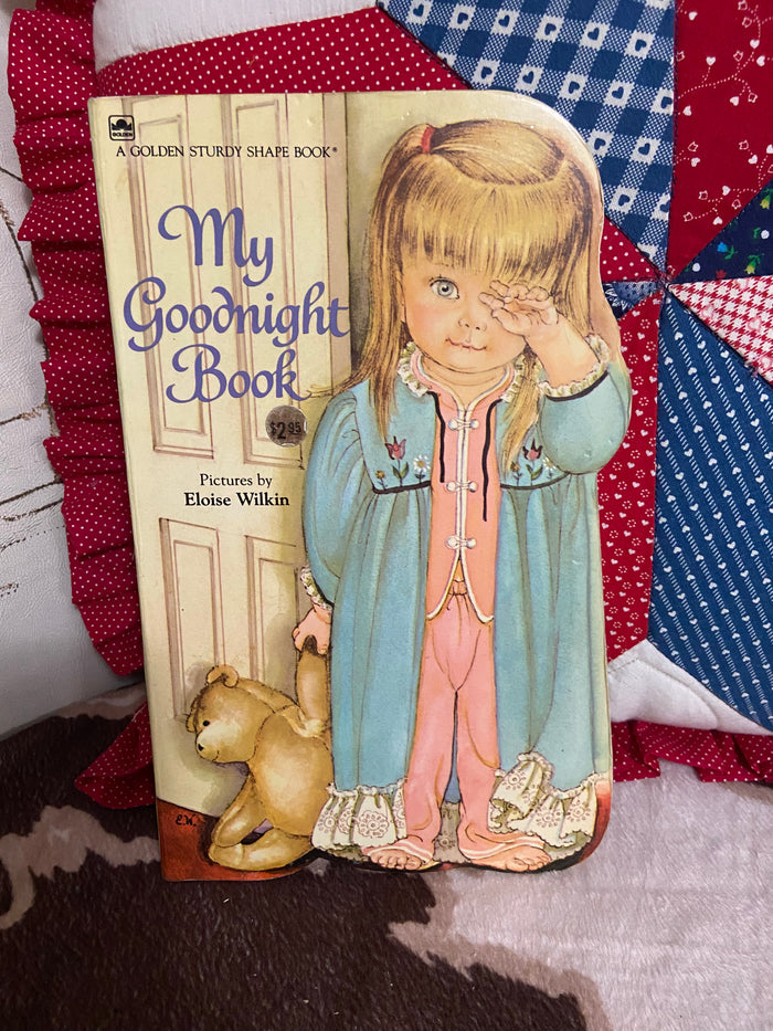 Vintage A Golden Sturdy Book, My Goodnight Book, 1981 - Deer Creek Mercantile
