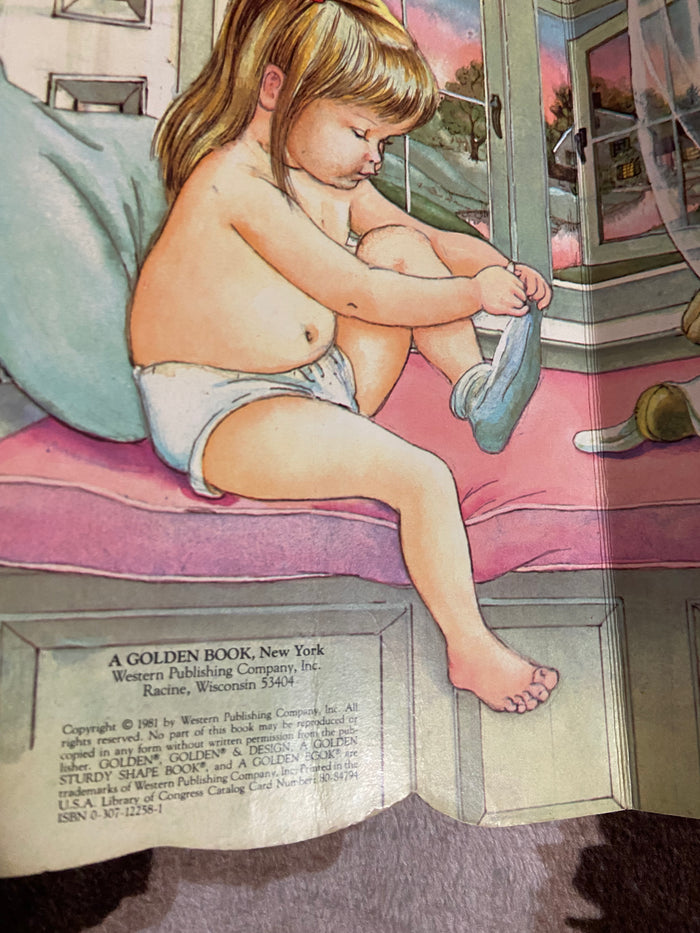 Vintage A Golden Sturdy Book, My Goodnight Book, 1981 - Deer Creek Mercantile