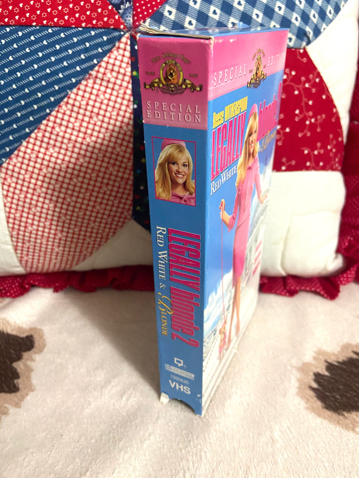 Vintage Legally Blonde 2: Red, White, & Blonde VHS - Deer Creek Mercantile