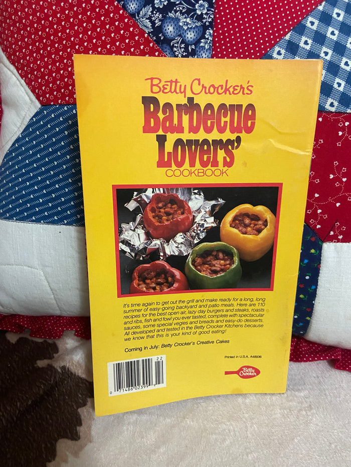 Vintage Grocery Store Cookbook Booklet: Betty Crocker Barbecue Lovers' - Deer Creek Mercantile