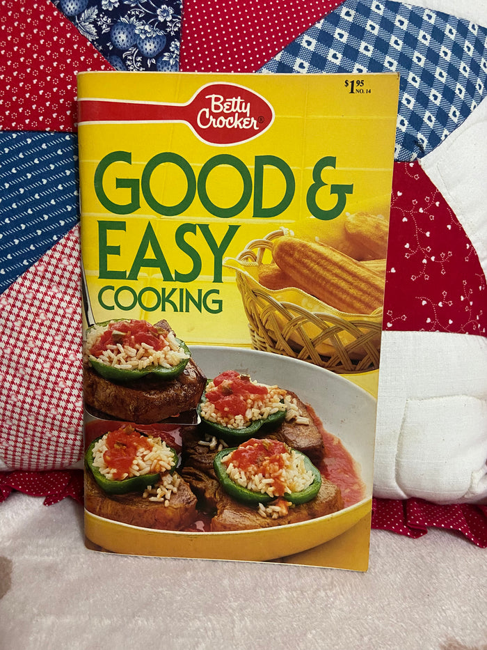 Vintage Grocery Store Cookbook Booklet: Betty Crocker Good & Easy Cooking - Deer Creek Mercantile