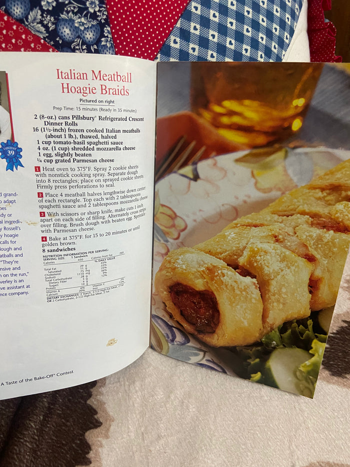 Vintage Grocery Store Cookbook Booklet: Pilsbury Bake Off Contest - Deer Creek Mercantile