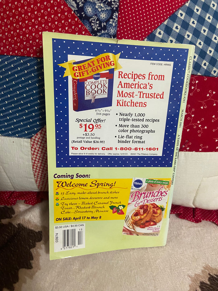 Vintage Grocery Store Cookbook Booklet: Pilsbury Bake Off Contest - Deer Creek Mercantile