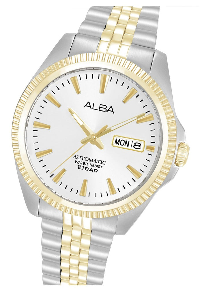 Alba Mechanical Automatic Stainless Steel Strap Watch for Men AL4784X1-Watch Portal Philippines