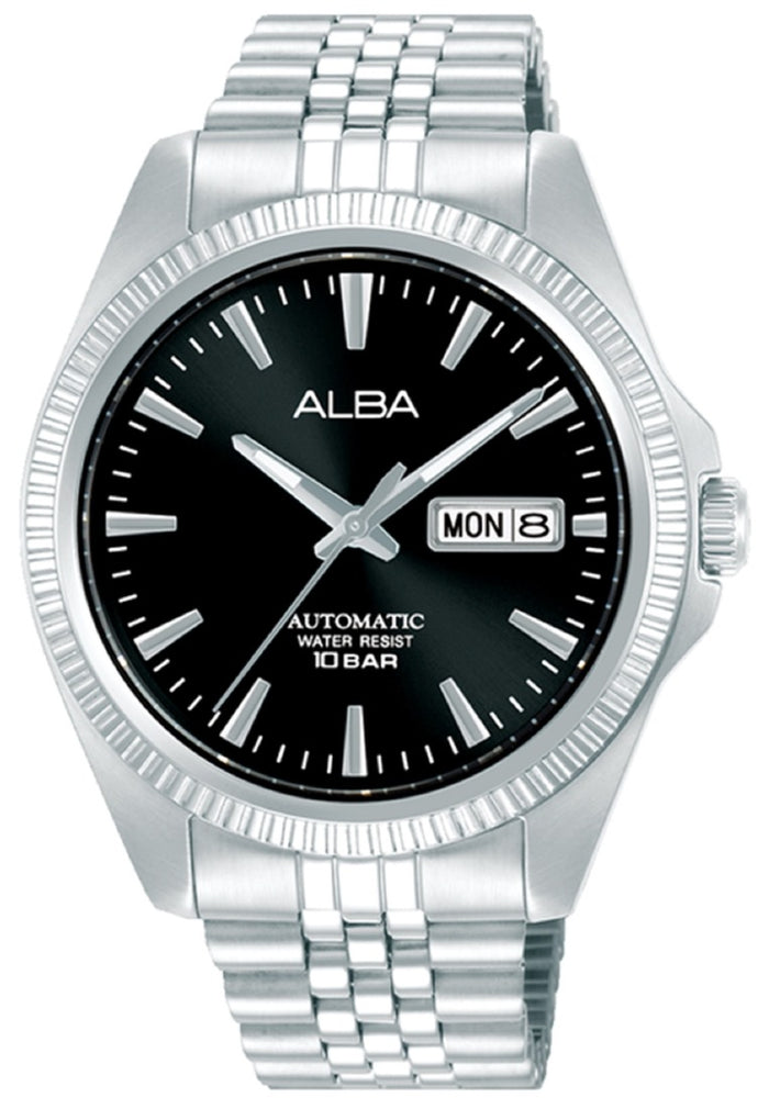 Alba Mechanical Automatic Stainless Steel Strap Watch for Men AL4789X1-Watch Portal Philippines