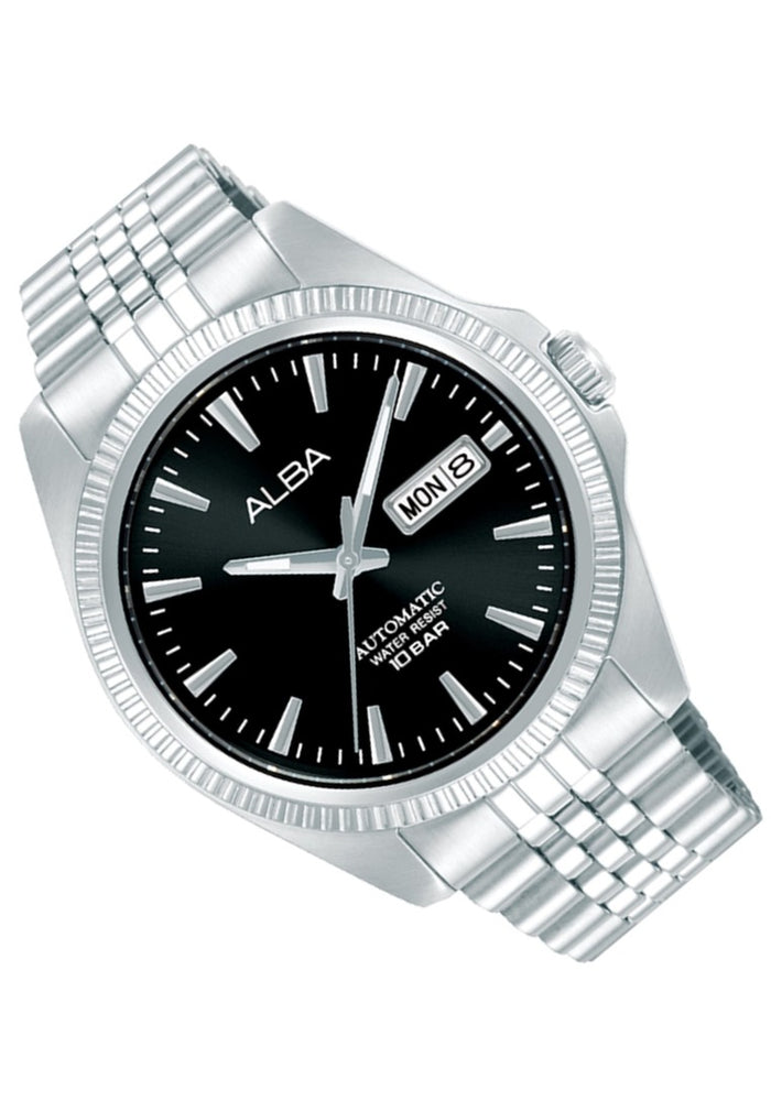 Alba Mechanical Automatic Stainless Steel Strap Watch for Men AL4789X1-Watch Portal Philippines