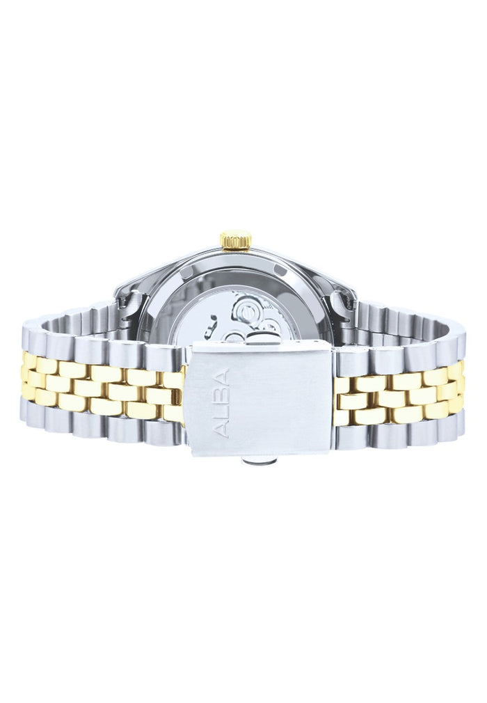 Alba Mechanical Automatic Stainless Steel Strap Watch for Women AL4798X1-Watch Portal Philippines