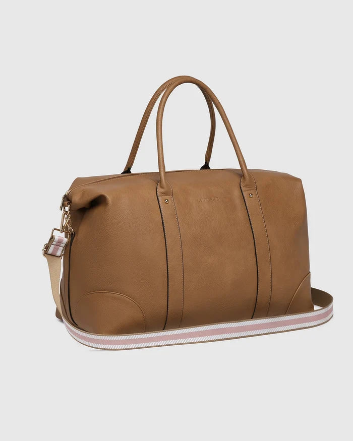 Alexis Stripe Weekender Travel Bag