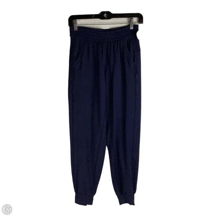 Athletic Pants By Lululemon In Navy, Size: 4