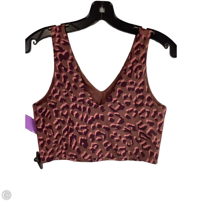 Athletic Tank Top By Aerie In Brown & Purple, Size: M