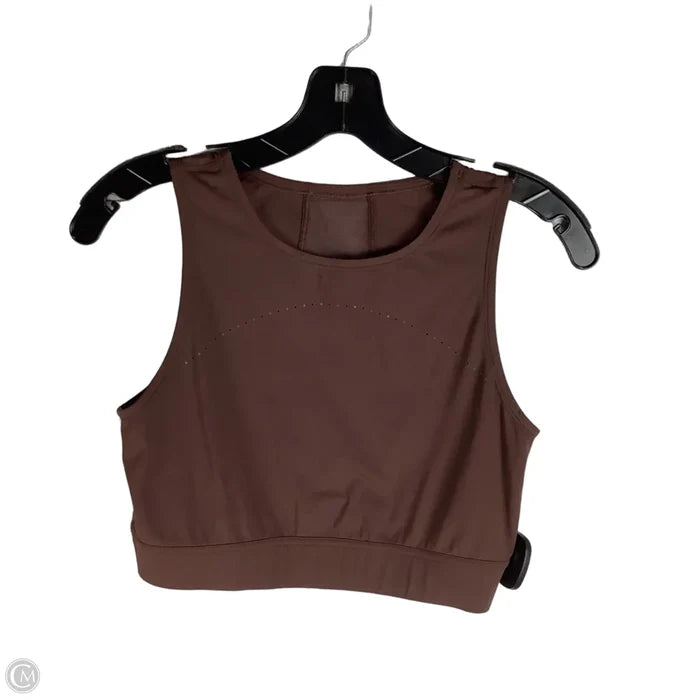 Athletic Tank Top By Lululemon In Brown, Size: Estimated 8