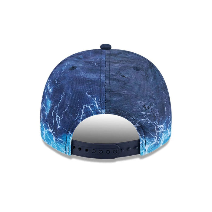 Pictured is this MLB Deep Water Athletics 9FIFTY A-Frame Snapback cap in pastel blue. 7