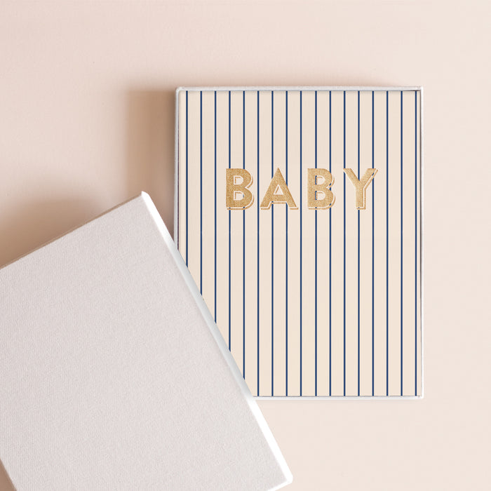 Baby Book Breton Stripe Boxed - 3rd Edition - PRE-ORDER (NOVEMBER)