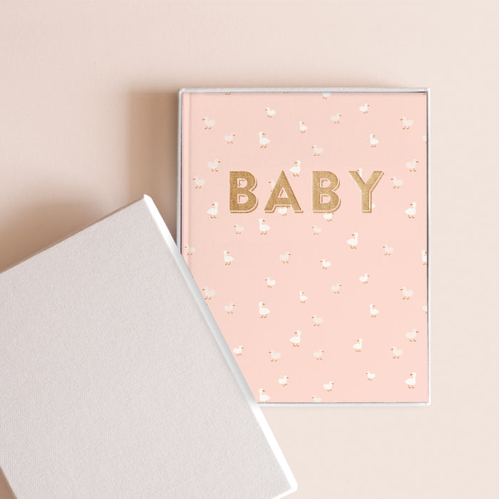 Baby Book Pink Ducks Boxed - 3rd Edition
