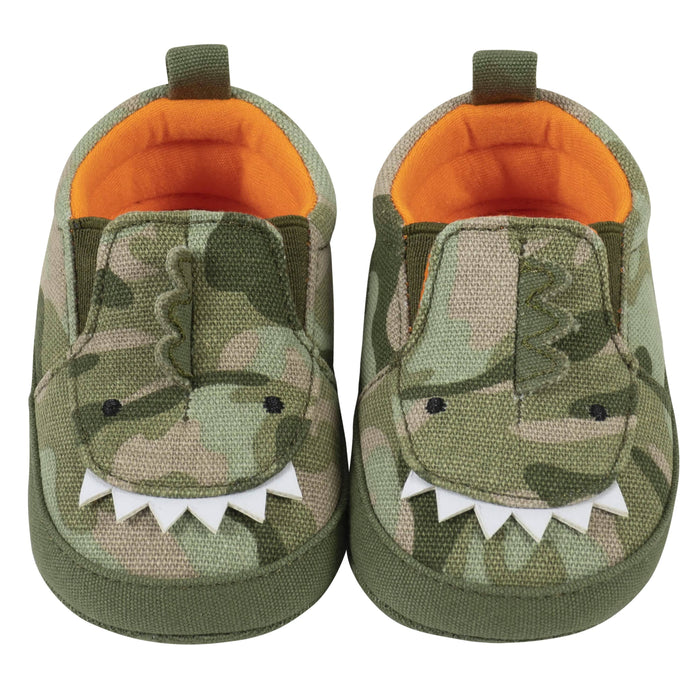 Baby Boys Camo Dinosaur Shoes-Gerber Childrenswear