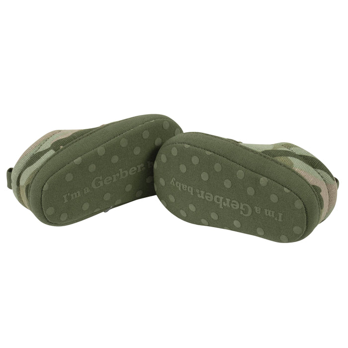 Baby Boys Camo Dinosaur Shoes-Gerber Childrenswear