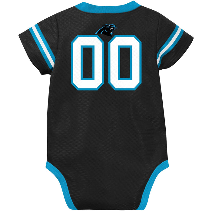 Baby Boys Panthers Short Sleeve Jersey Bodysuit NFL NFL