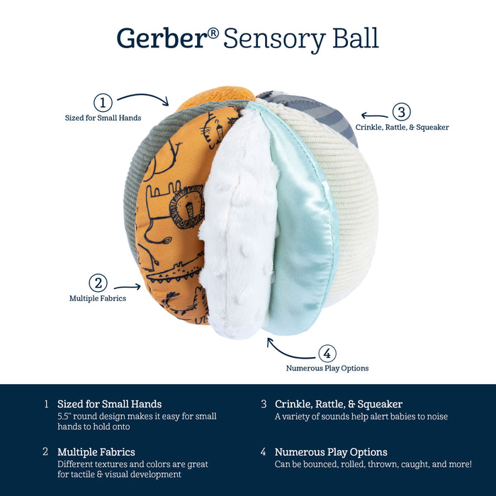 Baby Boys Cheetah Sensory Ball