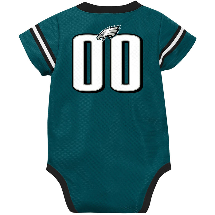 Baby Boys Eagles Short Sleeve Jersey Bodysuit NFL NFL