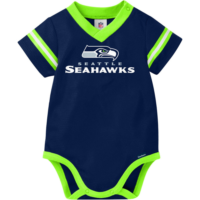 Baby Boys Seahawks Jersey Bodysuit NFL NFL