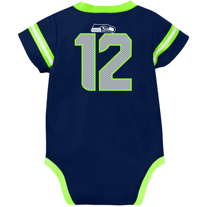 Baby Boys Seahawks Jersey Bodysuit NFL NFL