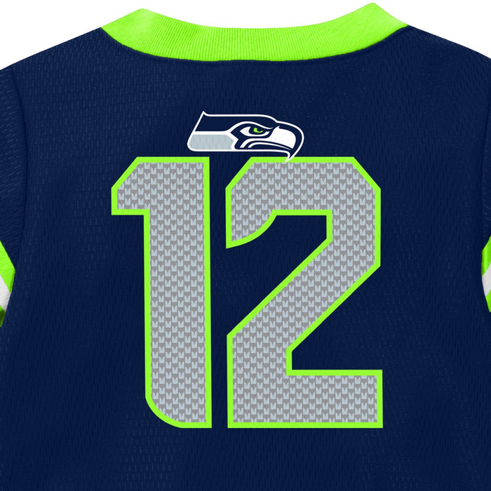Baby Boys Seahawks Jersey Bodysuit NFL NFL