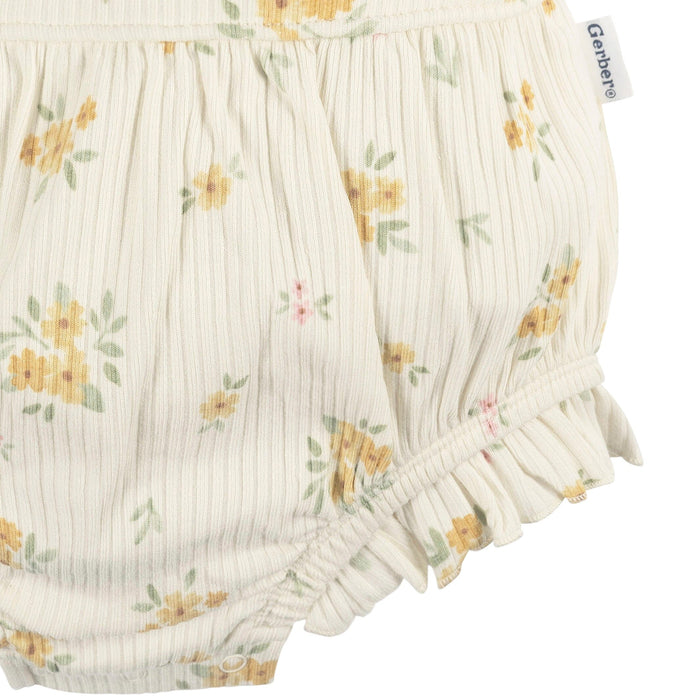 Baby Girls Bouquets Sunsuit Romper