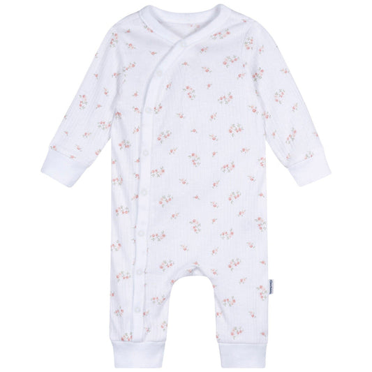 Baby Girls Floral Footless Pajamas Sleepwear Gerber®