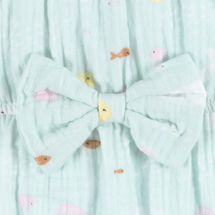 Baby Girls Ocean Romper