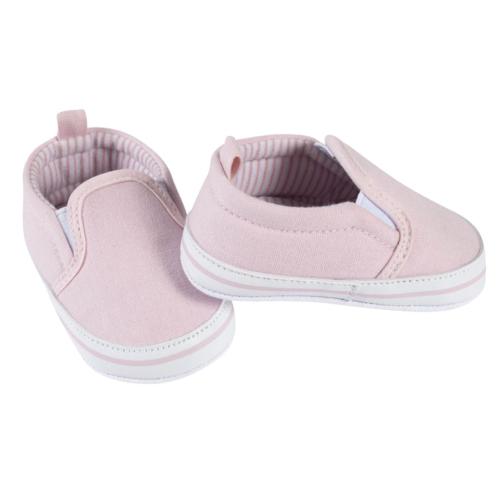 Baby Girls Pink Slip-On Sneaker-Gerber Childrenswear