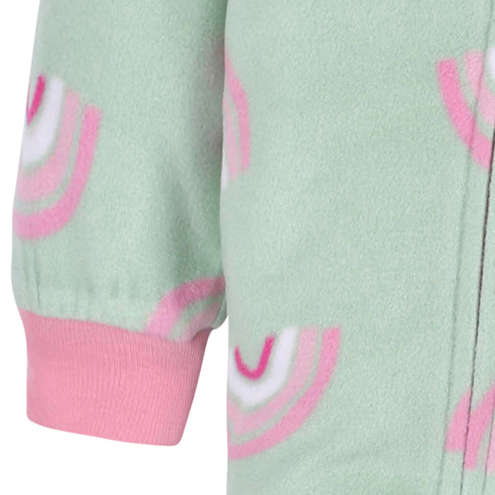 Baby Girls Rainbow Blanket Sleepers
