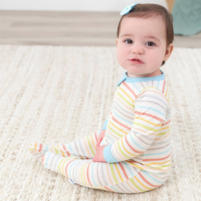 Baby Neutral Multi-Color Stripes Sleep 'N Play Sleepwear Gerber®