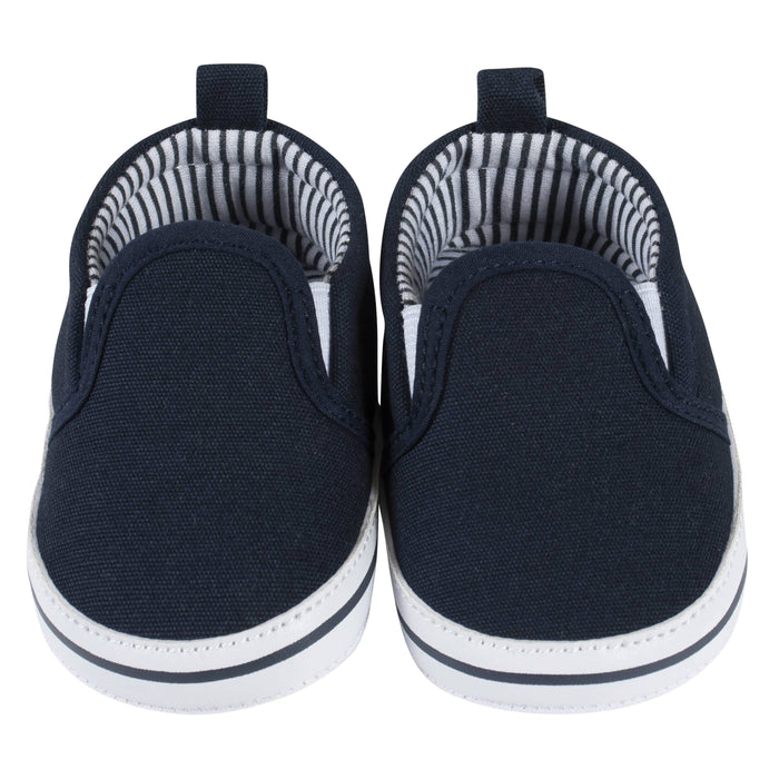 Baby Neutral Navy Slip-On Sneaker-Gerber Childrenswear