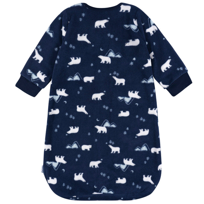 Baby Boys Polar Bears Wearable Blanket