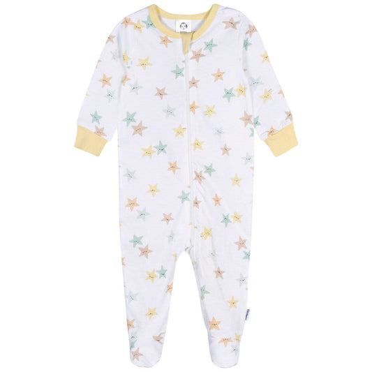 Baby Neutral Starry Smiles Sleep 'N Play Sleepwear Gerber®