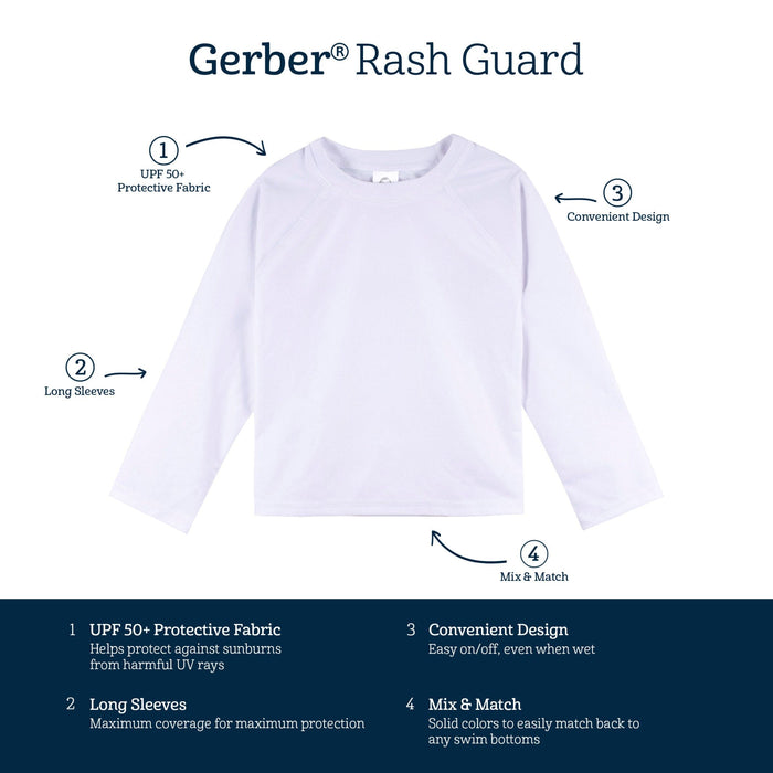Baby & Toddler Neutral Pink Rashguard