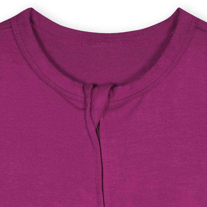 Baby Wine Buttery-Soft Viscose Made from Eucalyptus Snug Fit Romper