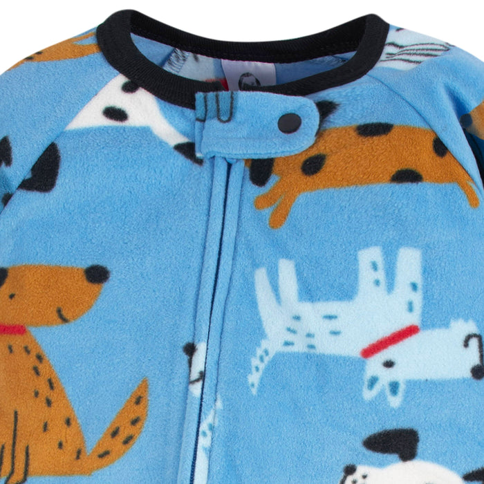 Baby & Toddler Boys Dogs Blanket Sleepers