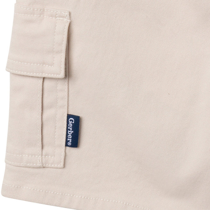 Baby & Toddler Boys Tan Twill Shorts Pants & Bottoms Gerber®