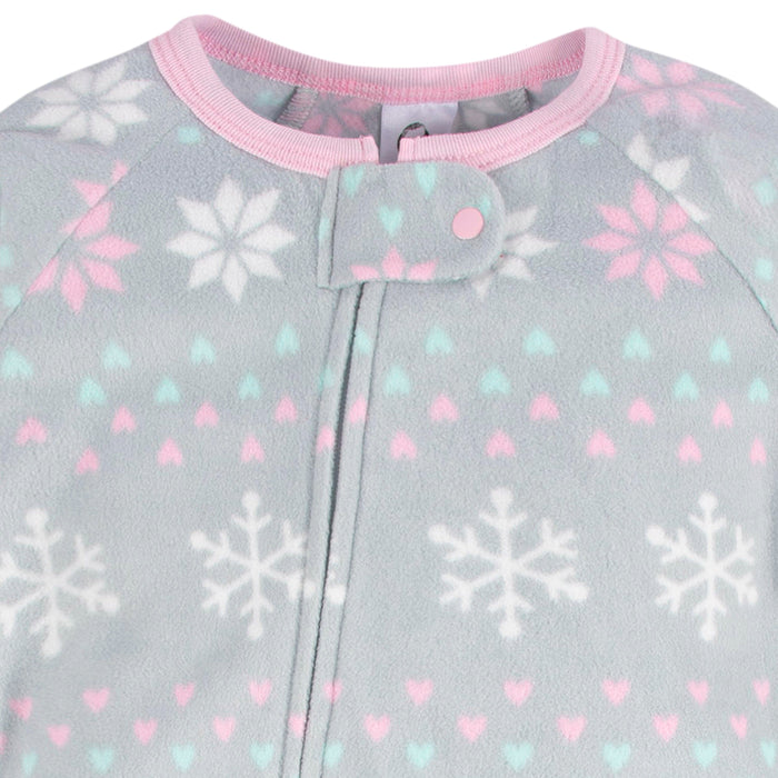Baby & Toddler Girls Fair Isle Blanket Sleepers