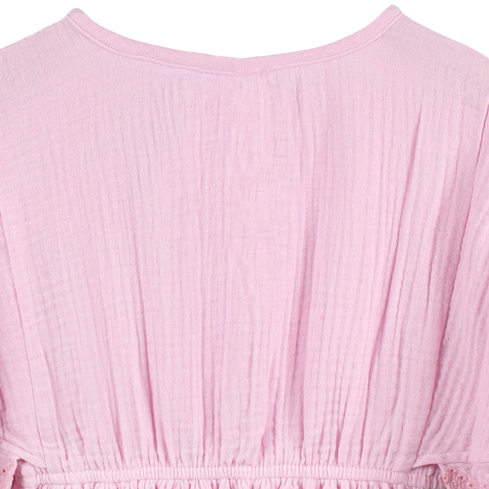 Baby & Toddler Girls Light Pink Woven Kaftan Coverup