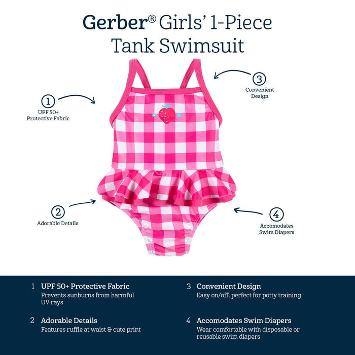 Baby & Toddler Girls Summer Blossom One-Piece Swimsuit
