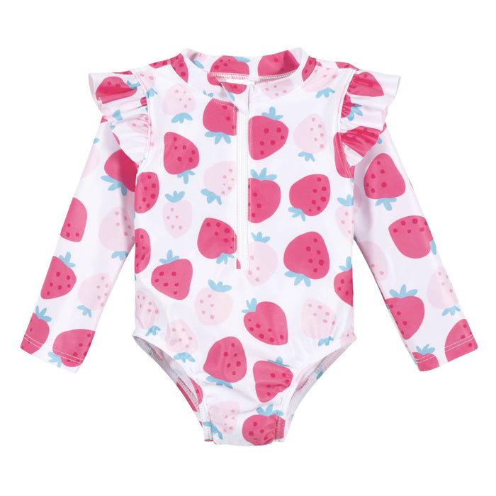 Baby & Toddler Girls Summer Blossom Rash Guard-Gerber Childrenswear