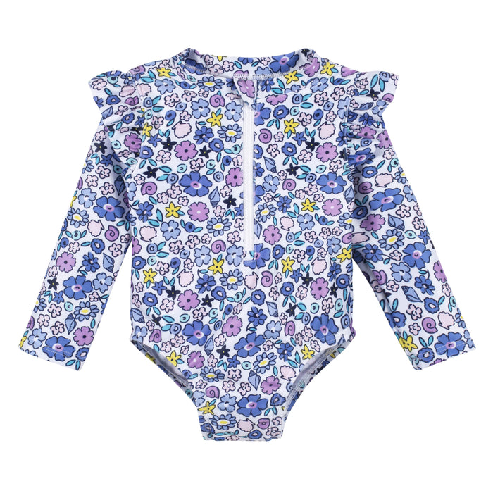 Baby & Toddler Girls Vacation Vibes Rash Guard-Gerber Childrenswear