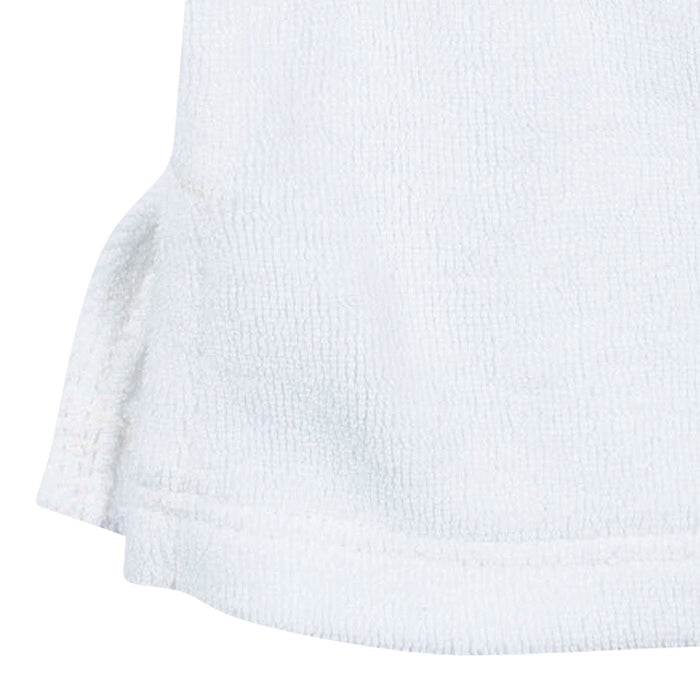 Baby & Toddler Girls White Hooded Kangaroo Pocket Terry Coverup