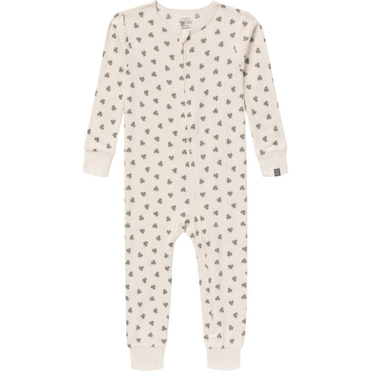 Baby & Toddler Neutral Beige Shamrock Tight Fitting Footless Pajamas sleepwear Modern Moments™ by Gerber®